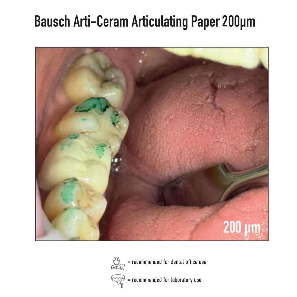 BAUSCH - Arti-Ceram Articulating Paper for CAD/CAM materials