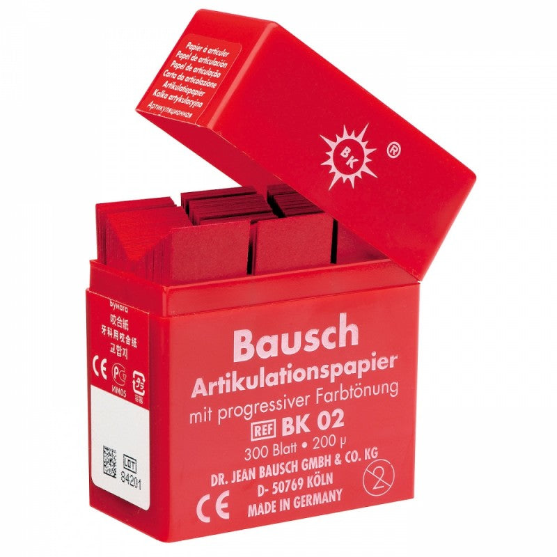 BAUSCH - Articulating Paper with Progressive colour transfer 200μ