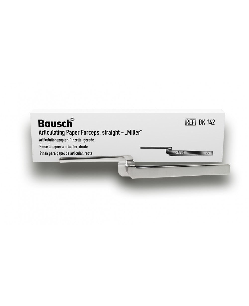 BAUSCH - Articulating Paper Forceps "Miller", Straight