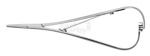 Carl Martin - Needle holder for ligatures fine tips - straight