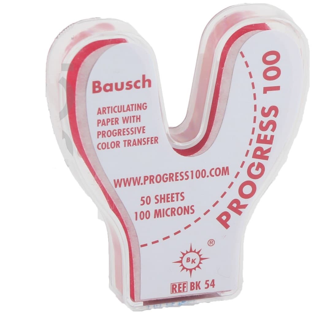 BAUSCH - Progress 100 Articulating paper with progressive color transfer 100 microns