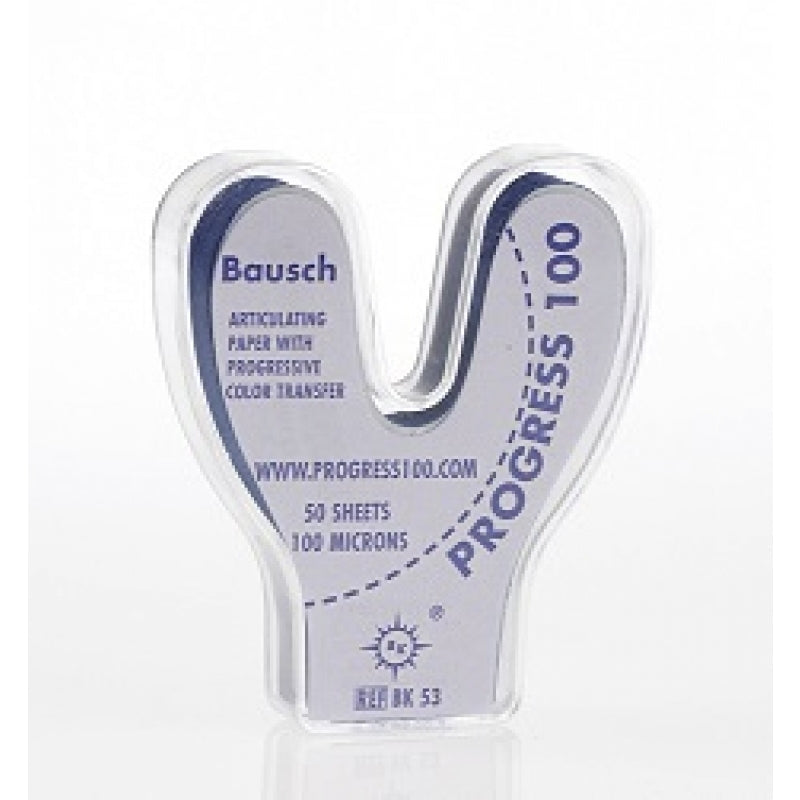 BAUSCH - Progress 100 Articulating paper with progressive color transfer 100 microns