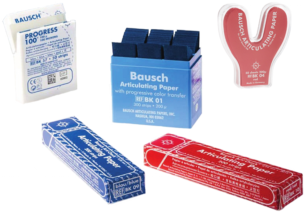 BAUSCH - Articulating Paper with Progressive colour transfer 200μ ...