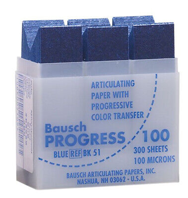 BAUSCH - Progress 100 Articulating paper with progressive color transfer 100 microns